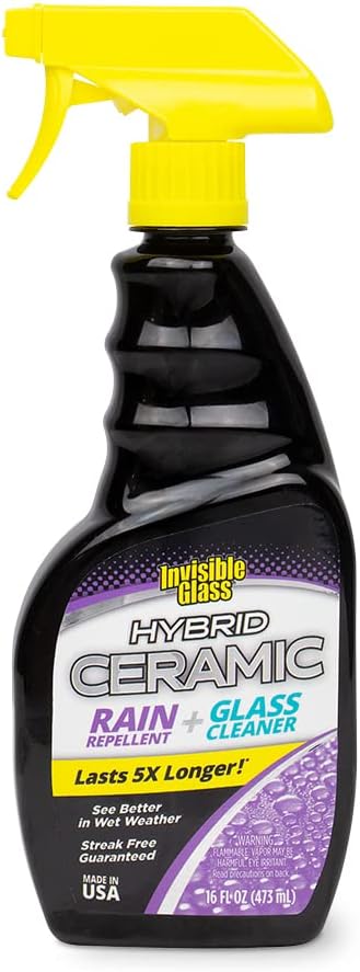 Repelente lluvia cerámico limpiador vidrios 16oz