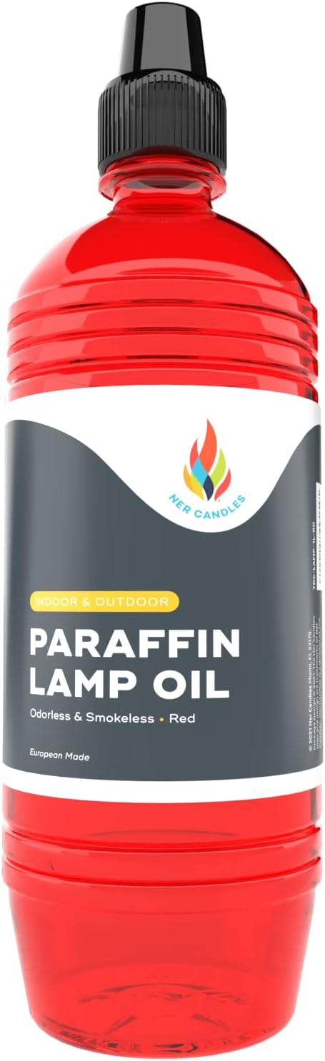 Aceite lámpara parafina medio litro uso interior exterior