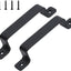 2 Manijas Puerta Rústicas 7.4pulg Para Interior/Exterior Garaje