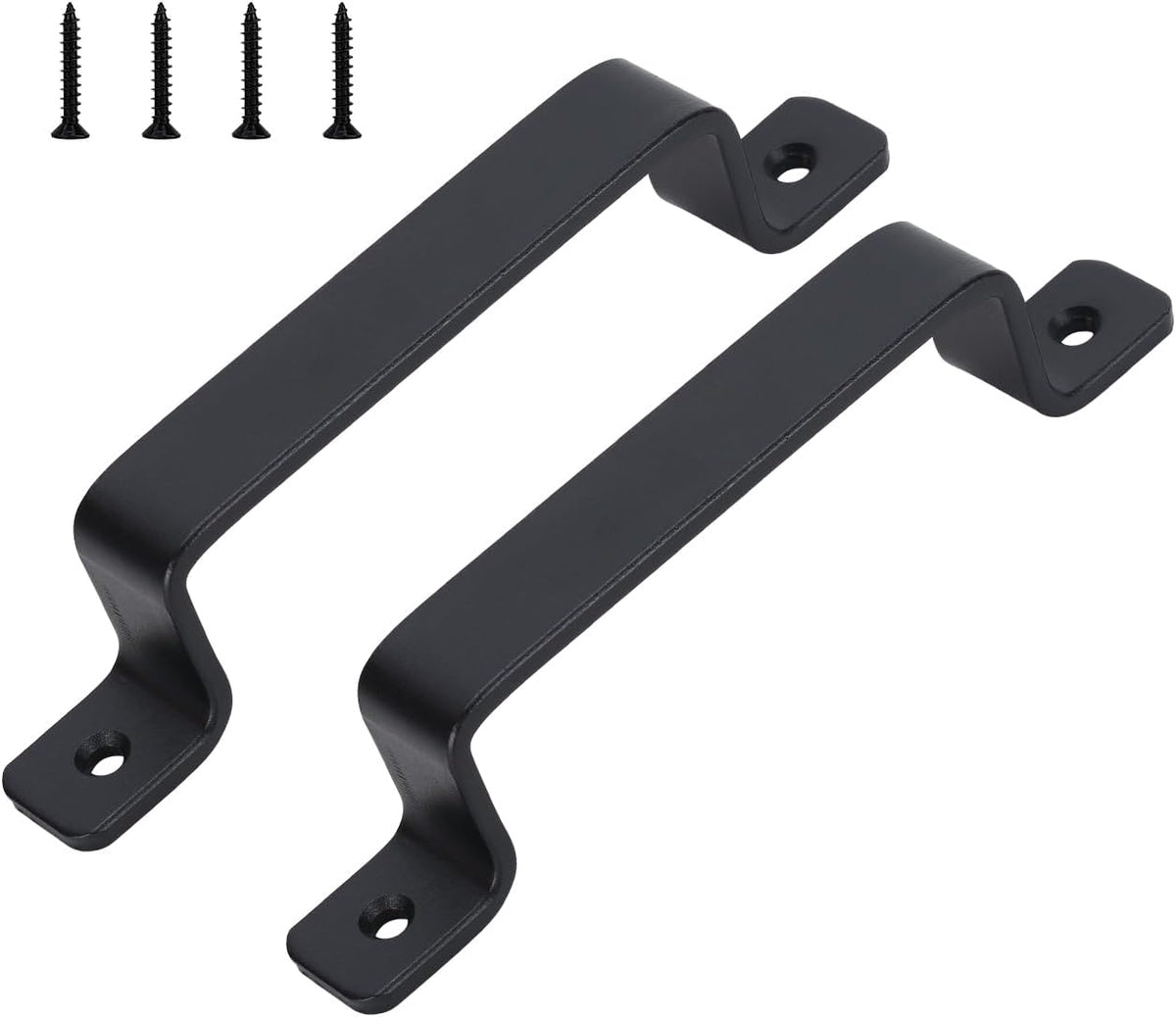 2 Manijas Puerta Rústicas 7.4pulg Para Interior/Exterior Garaje