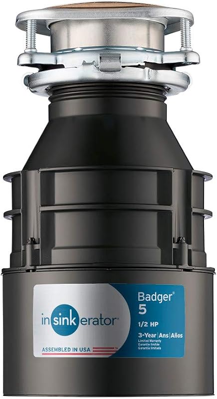 Triturador Badger 5 con interruptor encimera