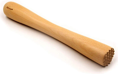 Muddler de madera 12x1.6 pulg para cóctel