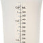 Medidor flexible silicona 2 tazas agitar verter