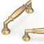 10 Tiradores Bronce Champán 3" para Cajones Cocina