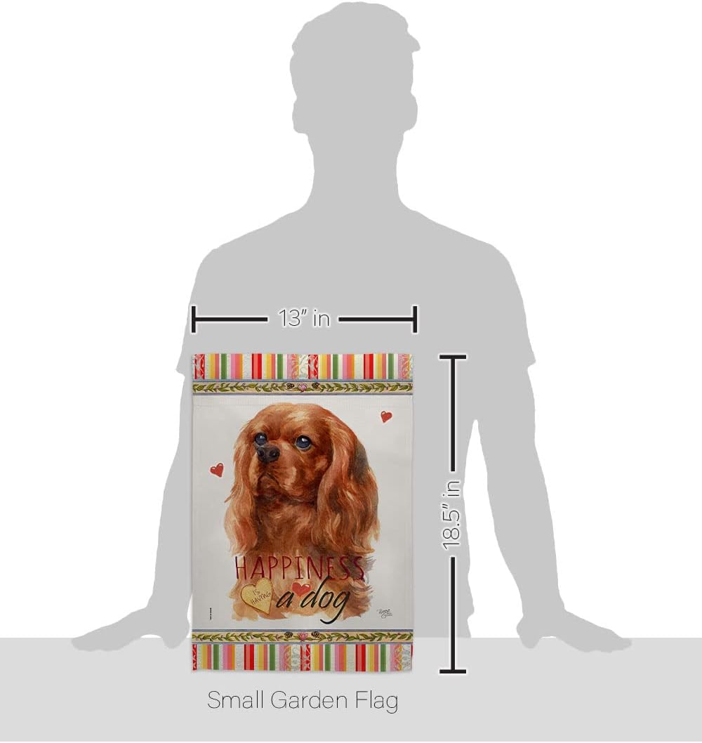 Set banderas jardín perro cachorro con soporte