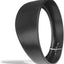 Visera anillo 7" aluminio negro para Harley Touring