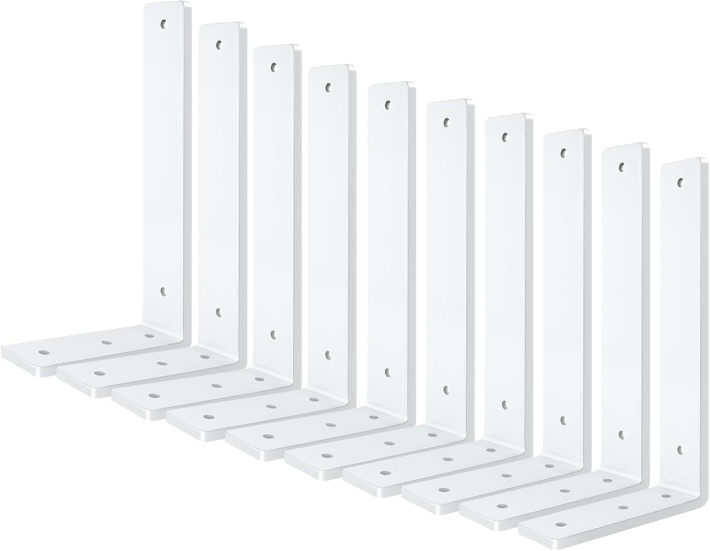 Soporte estante flotante 14pulg pack 10 negro decoración
