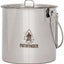 Set olla acero inox con tapa 64oz