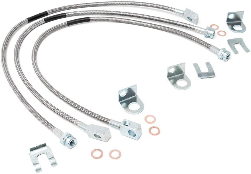Líneas freno acero inox Jeep Wrangler TJ/YJ/XJ 87-06