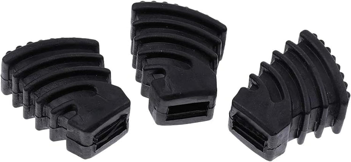 3 Protectores patas goma para percusión grande