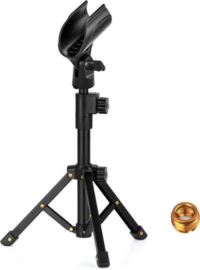 Soporte micrófono mesa ajustable 5/8pulg a 3/8pulg