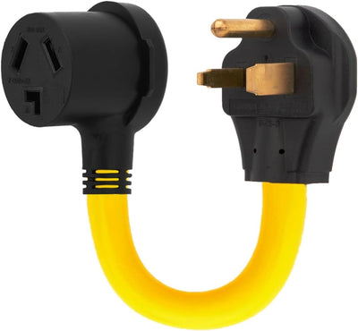 Cable adaptador NEMA 6-50p a 10-30r 10awg 1pie