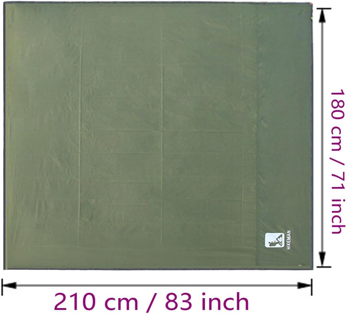 Tapete suelo impermeable para campamento 71x83pulg