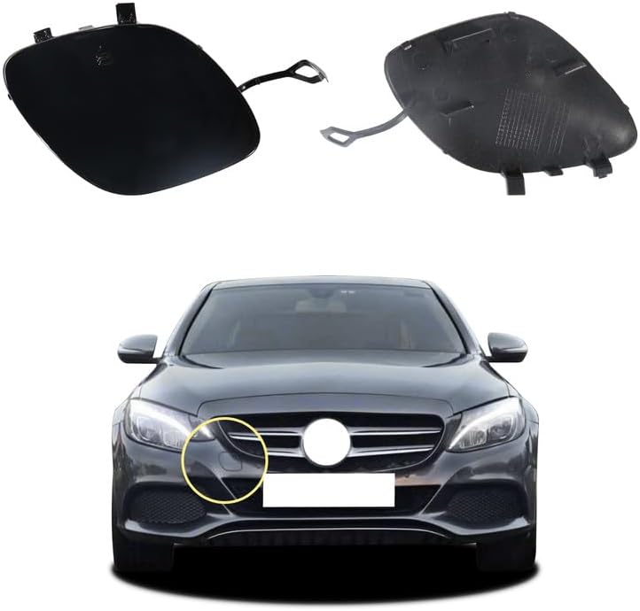 Cubierta gancho remolque compat Mercedes W205 C180-C320