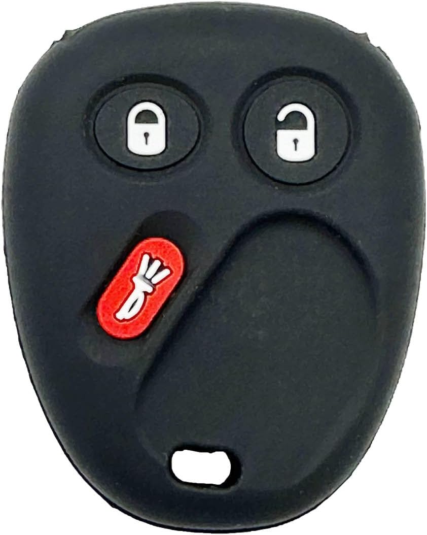 Funda silicona llavero Chevy color negro
