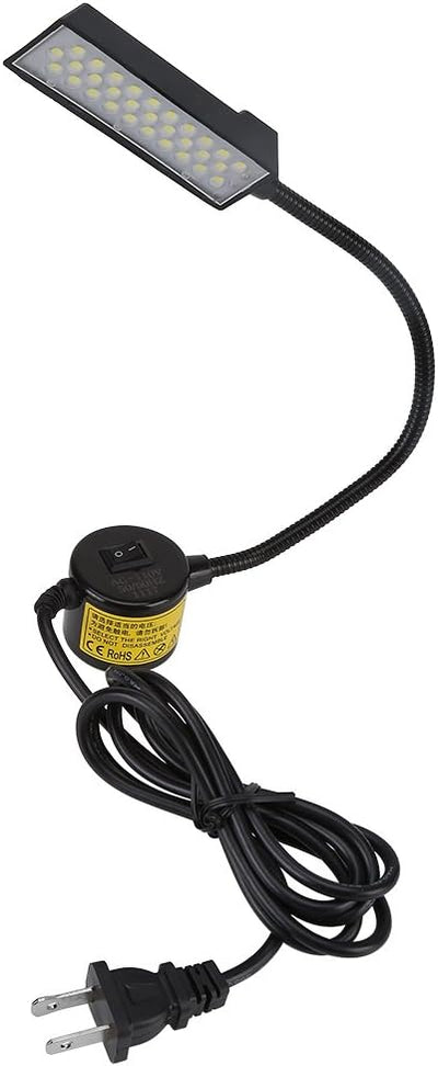 Lámpara mesa 30 LED ajustable interruptor magnético