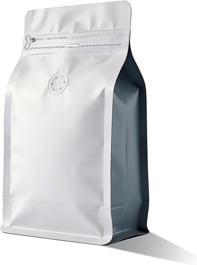 Bolsas café con válvula 16oz 60uds almacenamiento