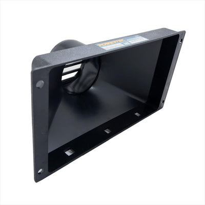 Colector polvo plástico ABS 4pulg para manguera carpintería