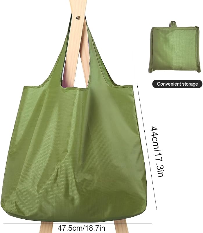 Bolsas poliéster lavables 50lb para compras y comestibles