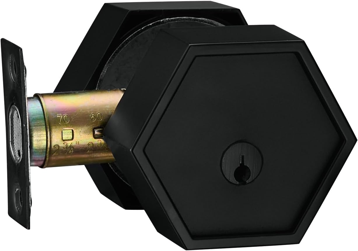 Cerradura un solo cilindro Zero Gravity puerta delantera negro