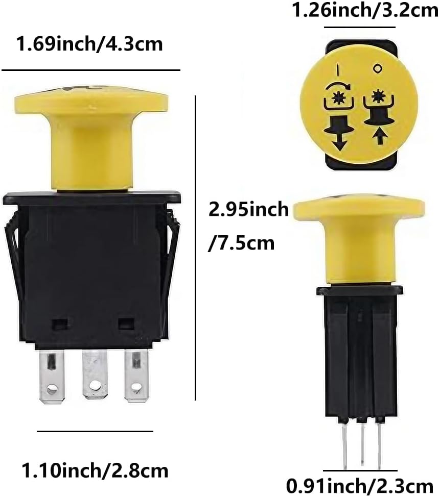 Interruptor embrague 7 terminales 10A 14V para RTZ XT2 ZT1 ZTR
