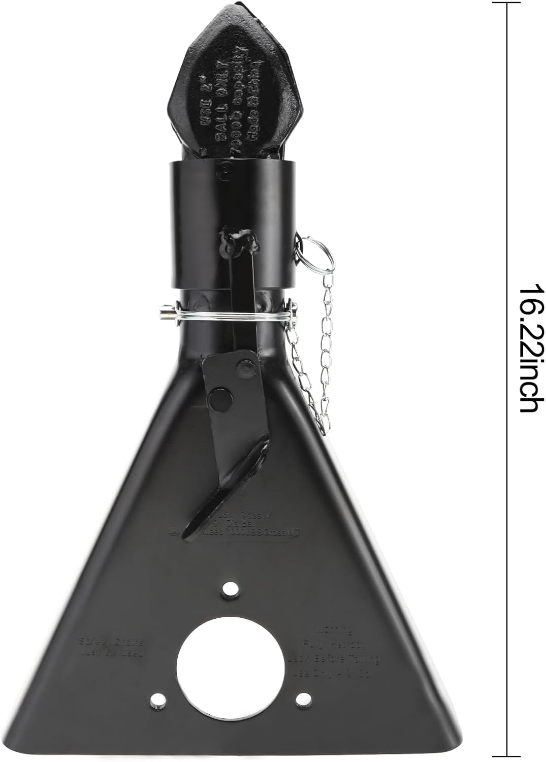 Acoplador remolque bola 2" capacidad 7000lb