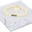 25 Cajas Regalo Cartón Joyería Relleno Algodón 3.5x3.5x1.0
