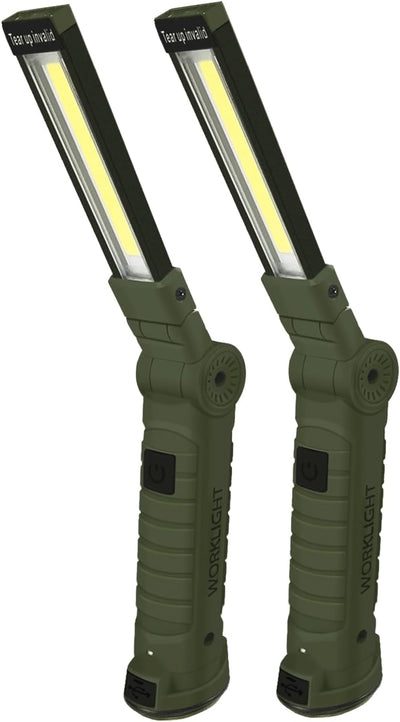 Luz trabajo recargable magnética 700lm 5 modos rotación 360
