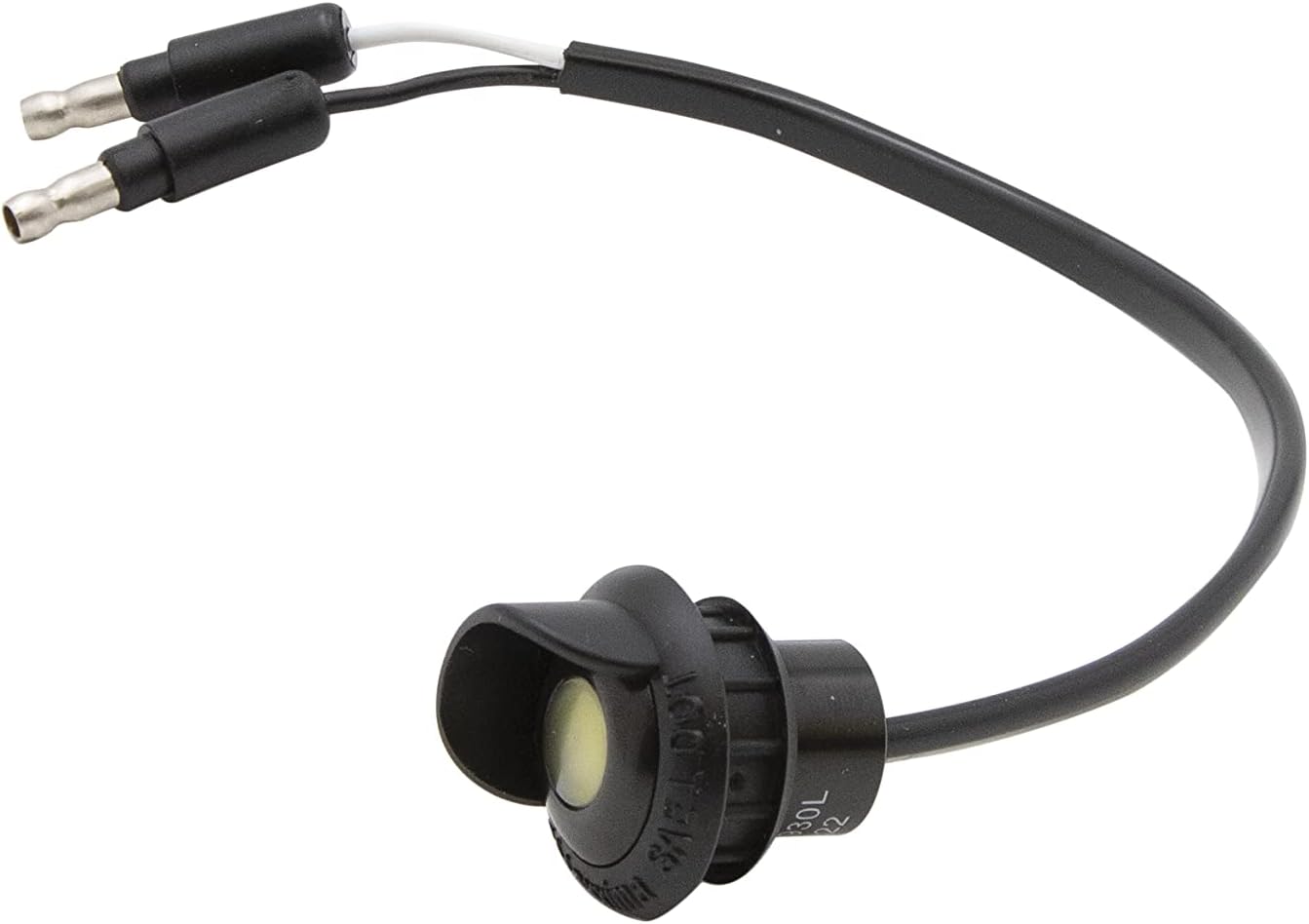 Luz LED para matrícula 3/4 con reborde