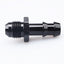 Adaptador púas manguera aluminio negro 3/8