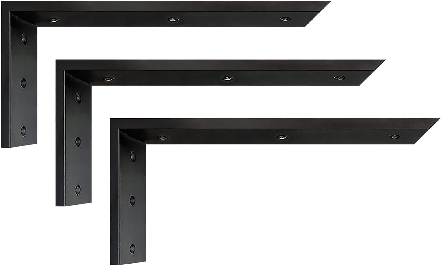 Soporte encimera 18pulg set 4 estante resistente en L