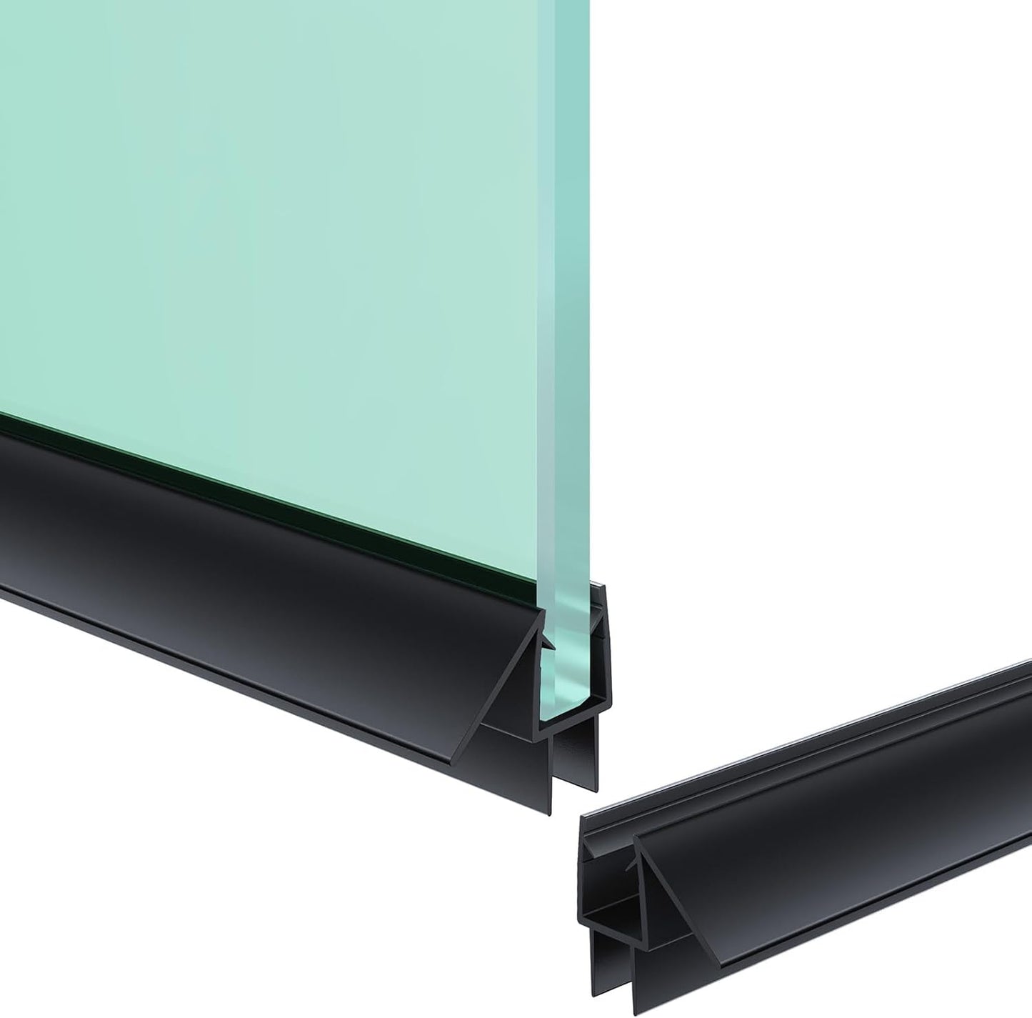 Tira sellado puerta ducha PVC transparente 36pulg