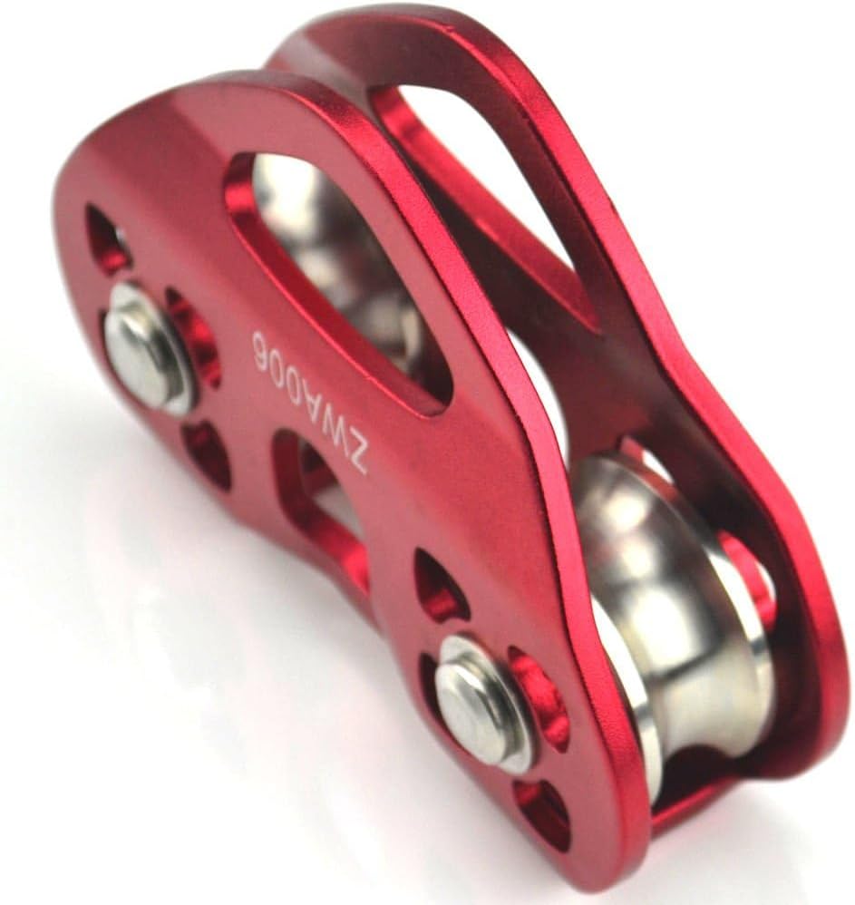 Polea cable zip line 30KN 6700lbs para escalada