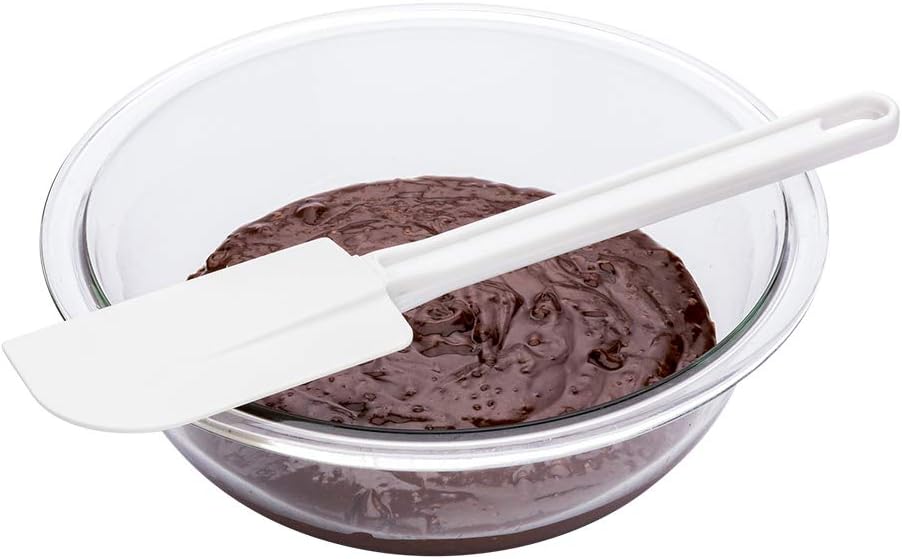 Espátula de goma 10 pulg flexibles para hornear