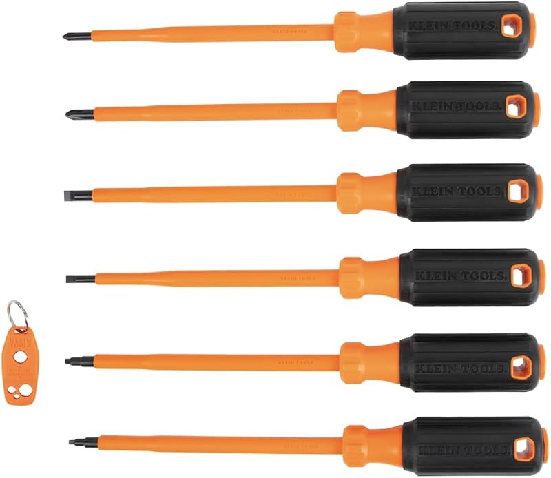 Set 7 Pzas Destornilladores Aislados 1000V