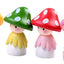 Figuras muñeca hongos hadas 4 pzas decoración jardín