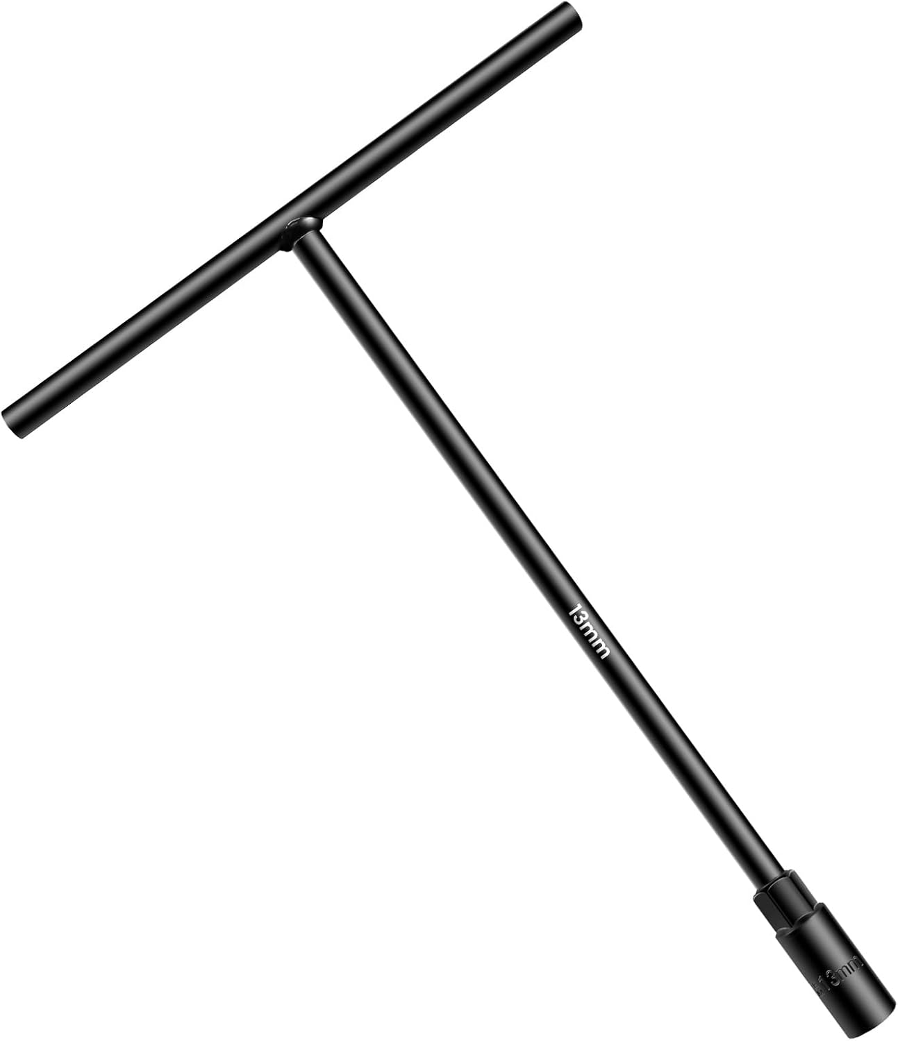 Manija llave hexagonal 0.512pulg acero cromo vanadio T mango