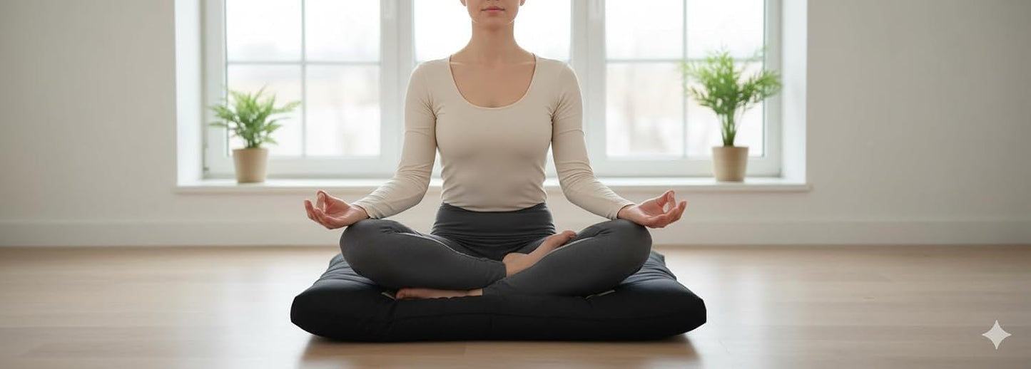 Cojín Zabuton para Yoga y Meditación