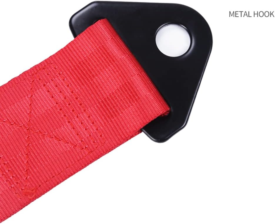 2 Pzas Correa Remolque JDM Nylon Alta Resistencia Gancho