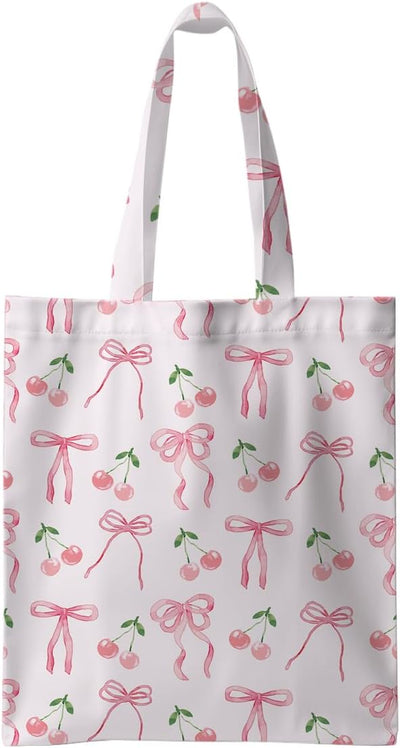 Bolsa de mano con lazo fresa regalo para amantes de gatos