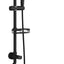 Sistema regadera Kauai III 8" lluvia 5 func. negro mate