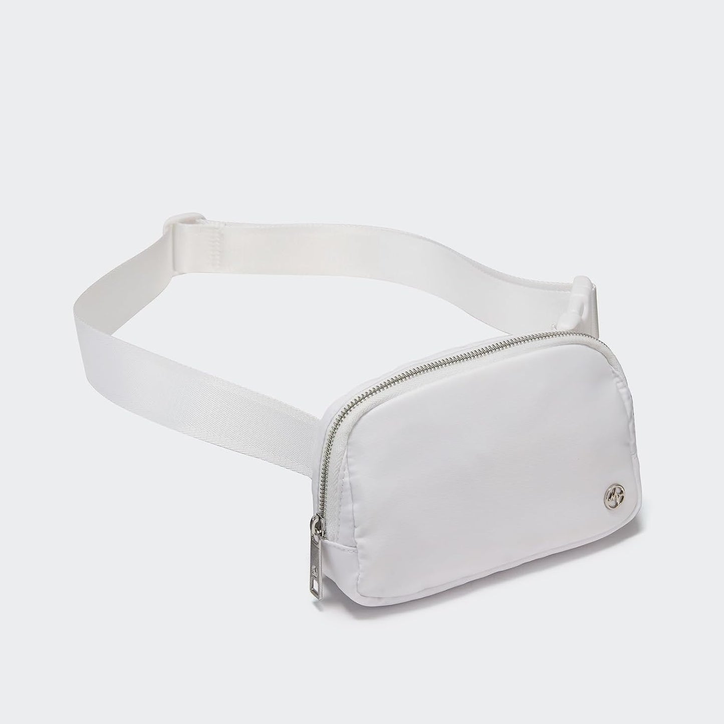 Bolsa cintura mujer moda correa ajustable blanco