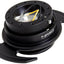 Volante carrera negro 6 agujeros adaptador buje 6x70/74mm