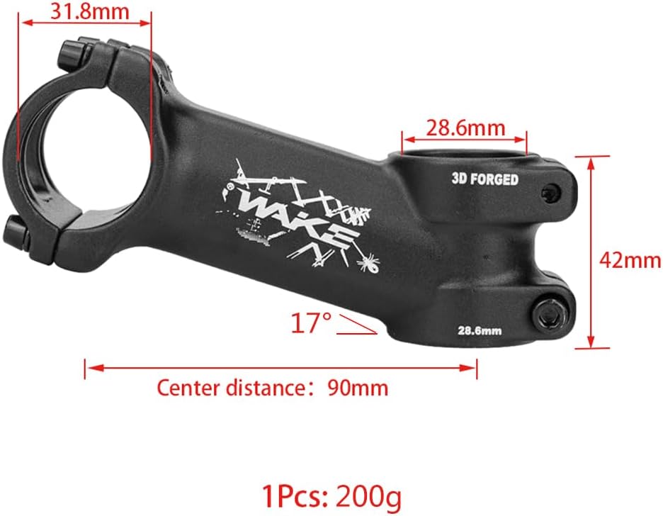 Manillar MTB 31.8mm 60-130mm Extensor Riser