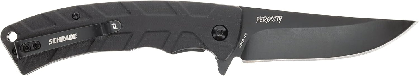 Carpeta Delta 8" hoja acero AUS-10 3.5" mango G10 EDC