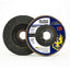 Discos solapa circonita alta densidad 4.5x7/8 40 grano 10uds