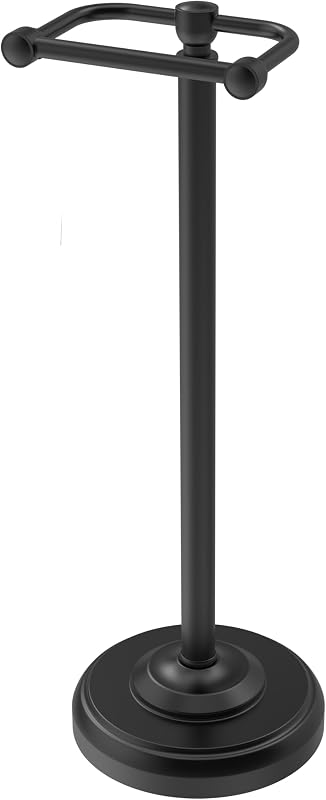 Soporte papel higiénico negro mate acero inox SUS304