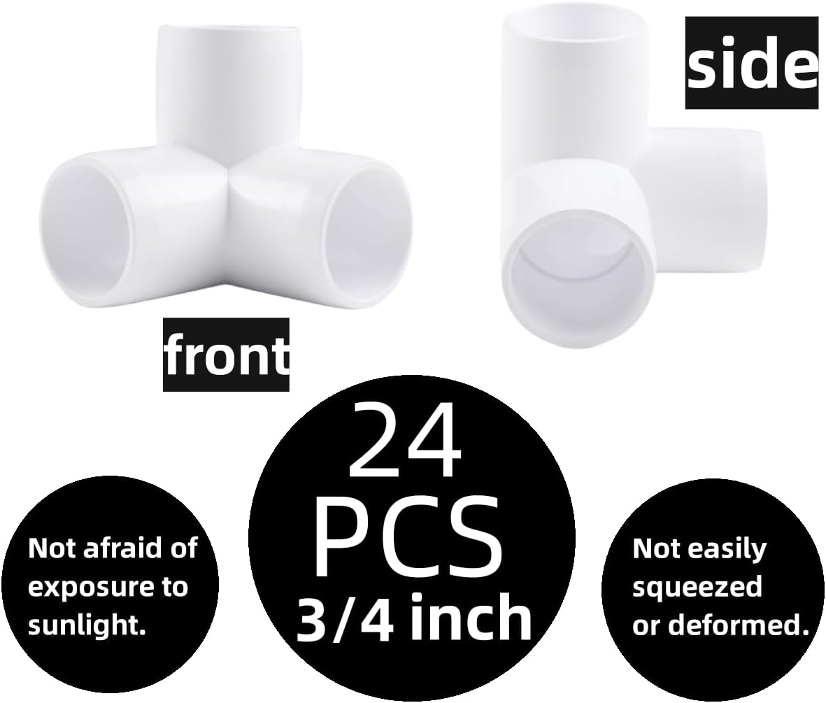 Accesorios codo PVC 3/4pulg 3 vías SCH40