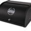 Caja pan metal con tapa enrollable negro almacenamiento