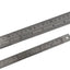 Regla acero inox 12" y 6" para carpintería